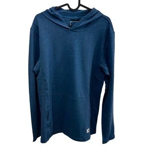 The North Face Men’s Medium Slim Fit Coupe Slim Blue Hoodie With Pockets